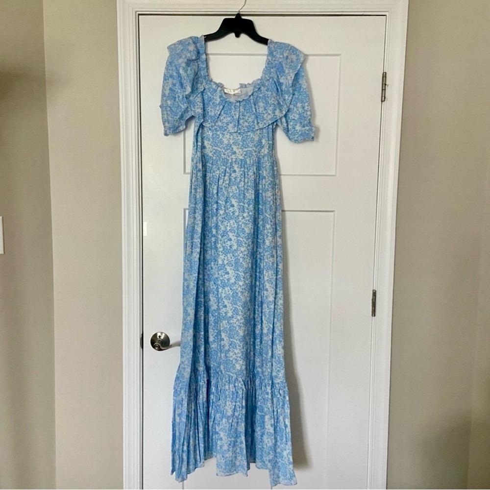 LOVESHACKFANCY STATEMENT DRESS - Picture 8 of 12